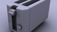 Modeling a 3d Toaster in 3dsMax
