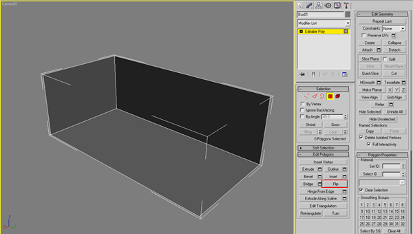 Box with Flipped Normals